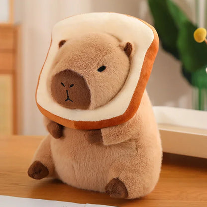 Capybara Plush Toy with Decoration